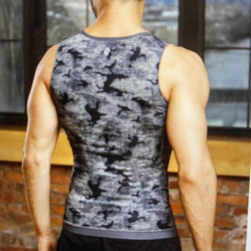 Sweat Shaper Men's‎ Athletic Tank Sauna Tank Compression Tank SWEAT L/XL NWOT - Picture 5 of 9